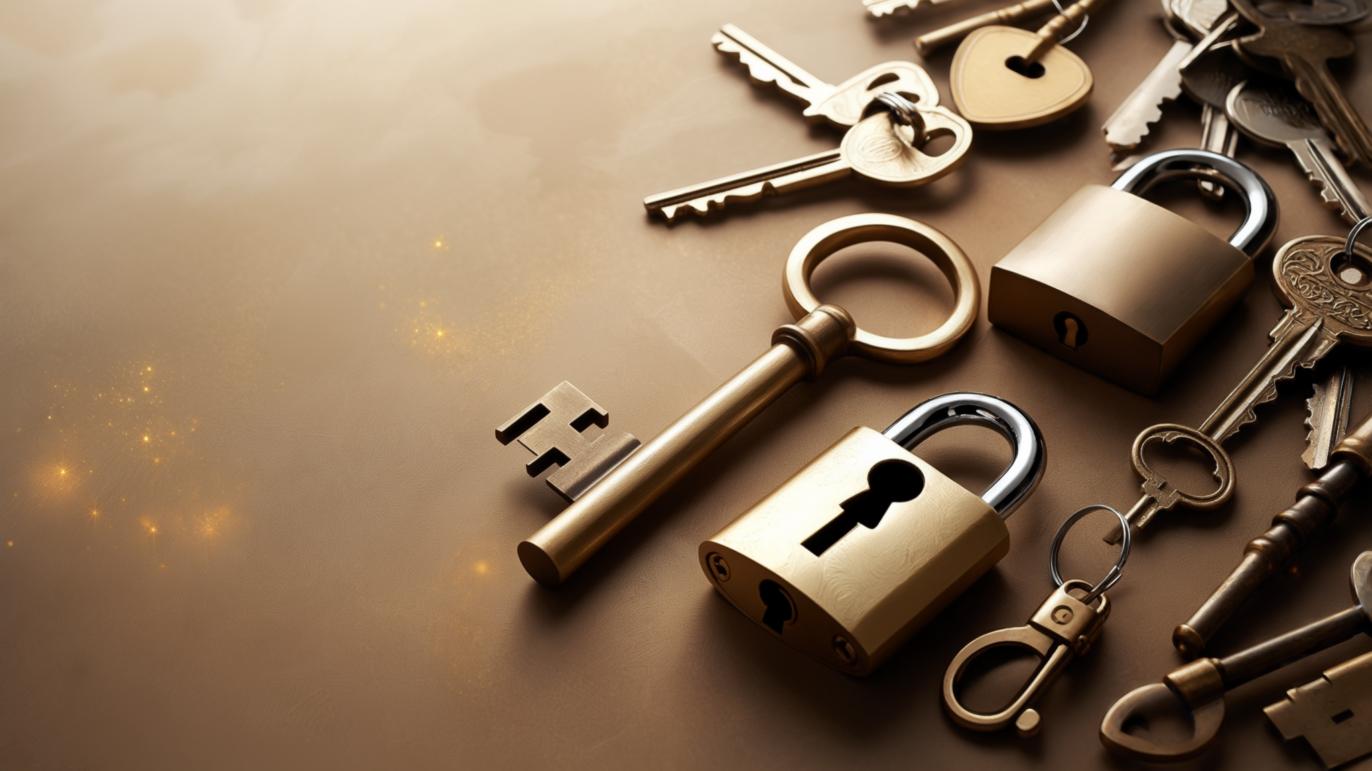Image de serrurier ou d'une porte avec serrure
